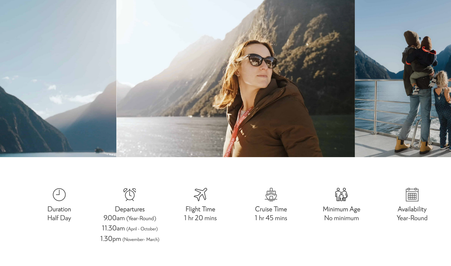 Milford Sound Fly-Cruise-Fly(fix-wing)