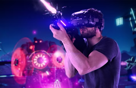 Multiplayer VR gaming experience